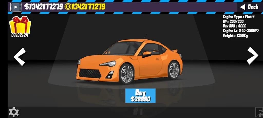 New Cars Unlocked FR Legends MOD APK