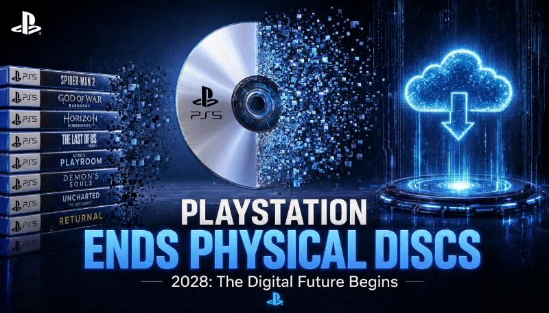 PlayStation Is Ending Physical Disc Production in 2028: What It Means for Gamers, Collectors, and the Future of PS5 and PS6